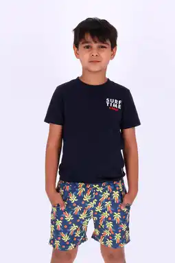 Wehkamp B.Nosy zwemshort blauw/geel/oranje aanbieding