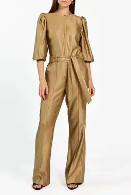 Wehkamp Aaiko jumpsuit goud aanbieding