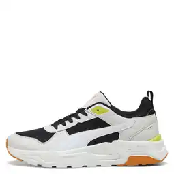 Wehkamp Puma Trinity 2 LT mesh sneakers zwart/wit aanbieding