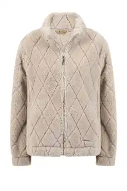 Wehkamp Life-Line fleece vest Maya beige aanbieding