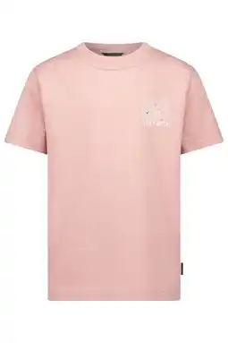 Wehkamp Airforce T-shirt met backprint lichtroze aanbieding
