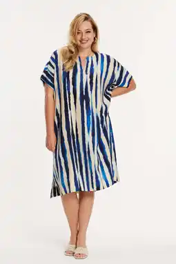 Wehkamp YOEK zomerjurk blauw aanbieding