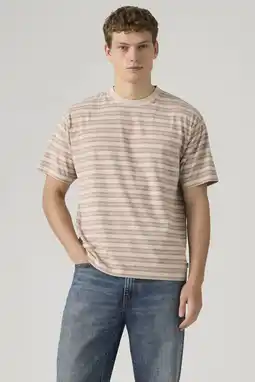 Wehkamp Levi's relaxed gestreept T-shirt oudroze aanbieding