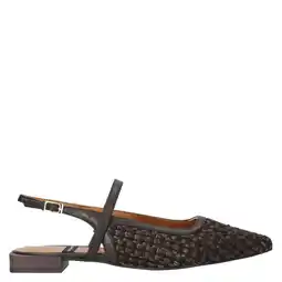 Wehkamp Angel Alarcon slingback loafers zwart aanbieding