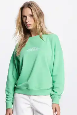 Wehkamp JANSEN Amsterdam sweater groen aanbieding