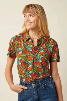 Wehkamp King Louie gebloemde blouse multi aanbieding