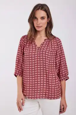 Wehkamp Didi top donkerrood aanbieding