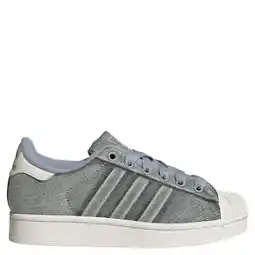 Wehkamp adidas Originals Superstar II denim sneakers grijs aanbieding
