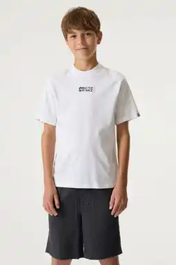Wehkamp Garcia T-shirt met backprint wit aanbieding