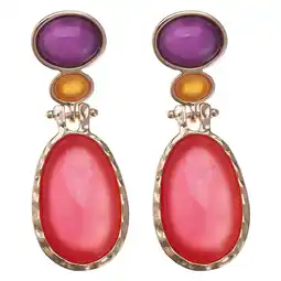 Wehkamp Candy Sweet Jewellery oorbellen roze/paars aanbieding
