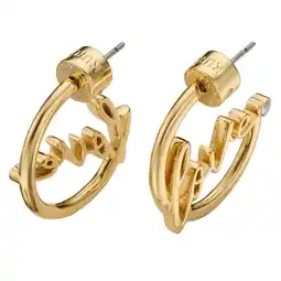 Wehkamp Kurt Geiger oorbellen Love Hoops goudkleurig aanbieding