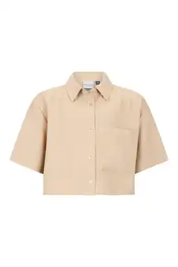 Wehkamp Retour Jeans blouse beige aanbieding