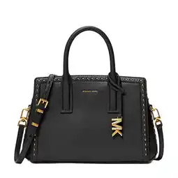 Wehkamp Michael Kors leren mini handtas Laila zwart aanbieding