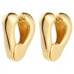 Wehkamp PILGRIM gold plated oorbellen Free aanbieding