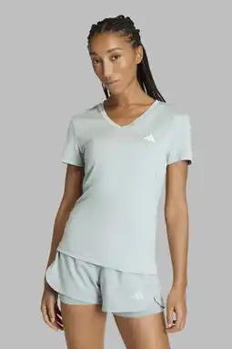 Wehkamp adidas Performance sportshirt Workout Essentials mintgroen aanbieding