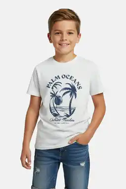 Wehkamp Cars T-shirt wit aanbieding