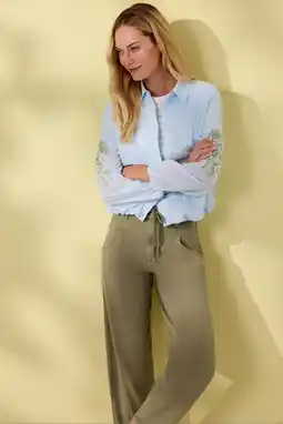 Wehkamp s.Oliver blouse lichtblauw aanbieding