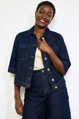Wehkamp LOLALIZA blouse medium blue denim aanbieding