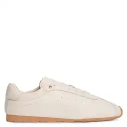 Wehkamp Tommy Hilfiger leren sneakers ecru aanbieding