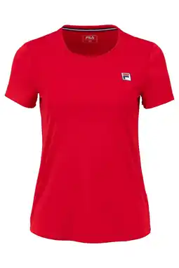 Wehkamp Fila sportshirt Leonie rood aanbieding