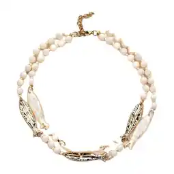 Wehkamp Candy Sweet Jewellery ketting ecru/goudkleurig aanbieding