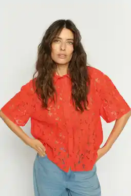 Wehkamp Mos Mosh blouse rood aanbieding