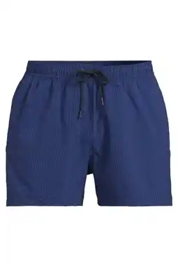 Wehkamp Björn Borg seersucker zwemshort donkerblauw aanbieding
