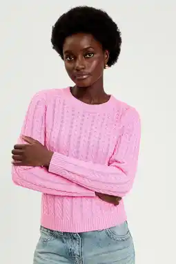 Wehkamp Cache Cache gebreide trui roze aanbieding