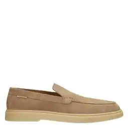 Wehkamp PS Poelman Mason suède loafers taupe aanbieding