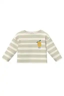 Wehkamp s.Oliver gestreepte longsleeve lichtgroen aanbieding