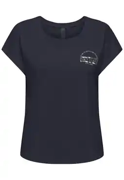 Wehkamp ONLY PLAY sport T-shirt ONPAUB donkerblauw aanbieding
