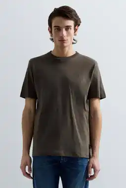 Wehkamp REPLAY T-shirt donkergroen aanbieding