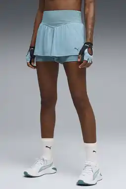 Wehkamp Puma sportshort lichtblauw aanbieding