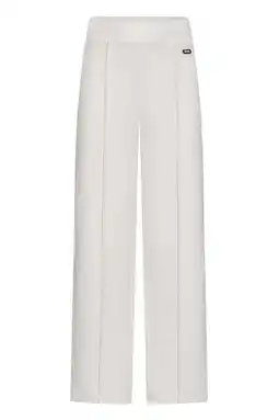 Wehkamp Retour Jeans wide leg casual broek lichtgrijs aanbieding