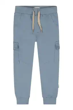 Wehkamp Dirkje regular cargobroek blauw aanbieding