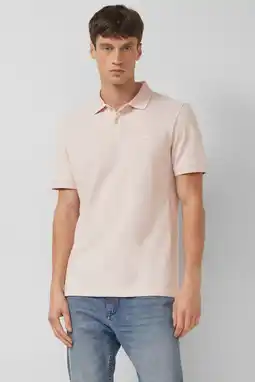 Wehkamp s.Oliver Big Size regular polo lichtroze aanbieding