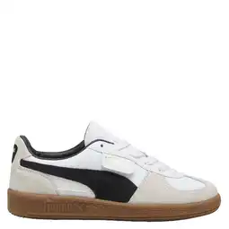 Wehkamp Puma Palermo Lth sneakers wit/donkergrijs aanbieding