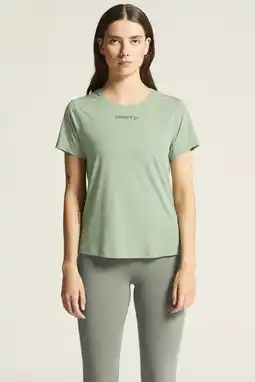 Wehkamp Craft Core Essence hardloopshirt groen aanbieding