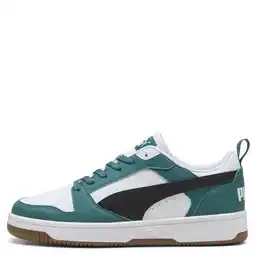 Wehkamp Puma Rebound V6 sneakers groen/zwart/wit aanbieding