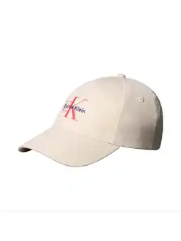 Wehkamp Calvin Klein pet Monologo beige aanbieding
