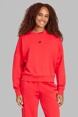 Wehkamp adidas Sportswear sweater rood aanbieding