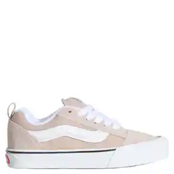 Wehkamp VANS KNU Skool suede sneakers lichtgeel/wit aanbieding