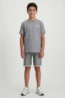 Wehkamp Cars T-shirt grijs aanbieding