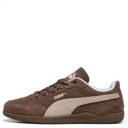 Wehkamp Puma K-Moda suede sneakers bruin/ecru aanbieding
