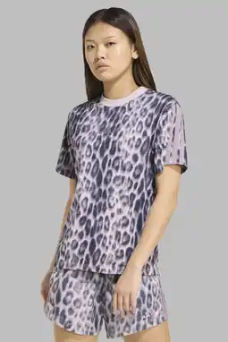Wehkamp adidas Sportswear T-shirt met panterprint aanbieding
