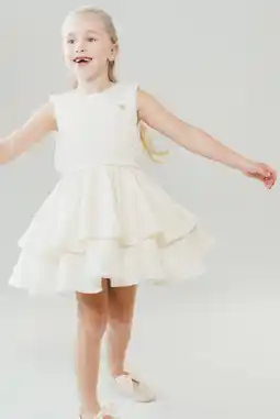 Wehkamp Le Chic korte jurk offwhite aanbieding