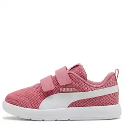 Wehkamp Puma Courtflex V3 Mesh sneakers roze/wit aanbieding