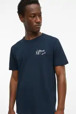 Wehkamp s.Oliver regular fit T-shirt met ronde hals - marine aanbieding