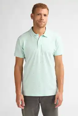 Wehkamp Petrol Industries regular fit polo - mintgroen aanbieding