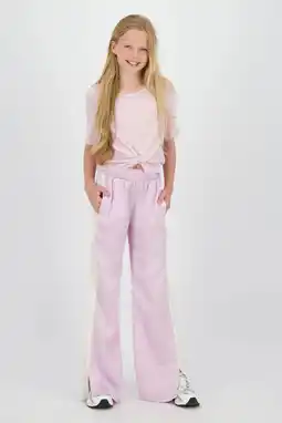 Wehkamp Raizzed straight regularwaist casual broek lila aanbieding
